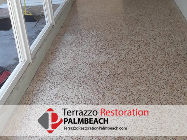 Terrazzo Floor Repairing Process Palm Beach